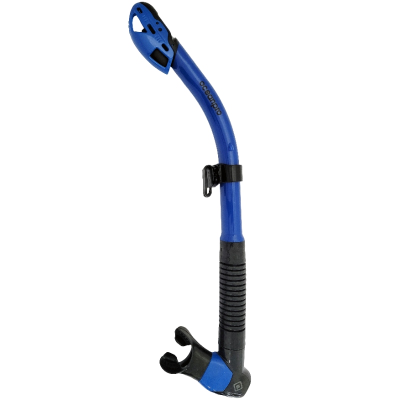 TYPHOON PRO-DRY SNORKEL BL/BK - Click Image to Close